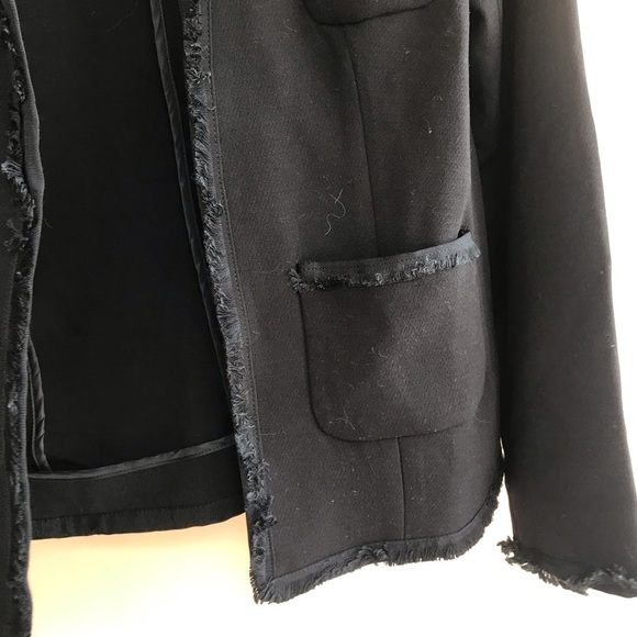 Catherine maladrino / NWT fringe pocket blazer - Picture 7 of 8